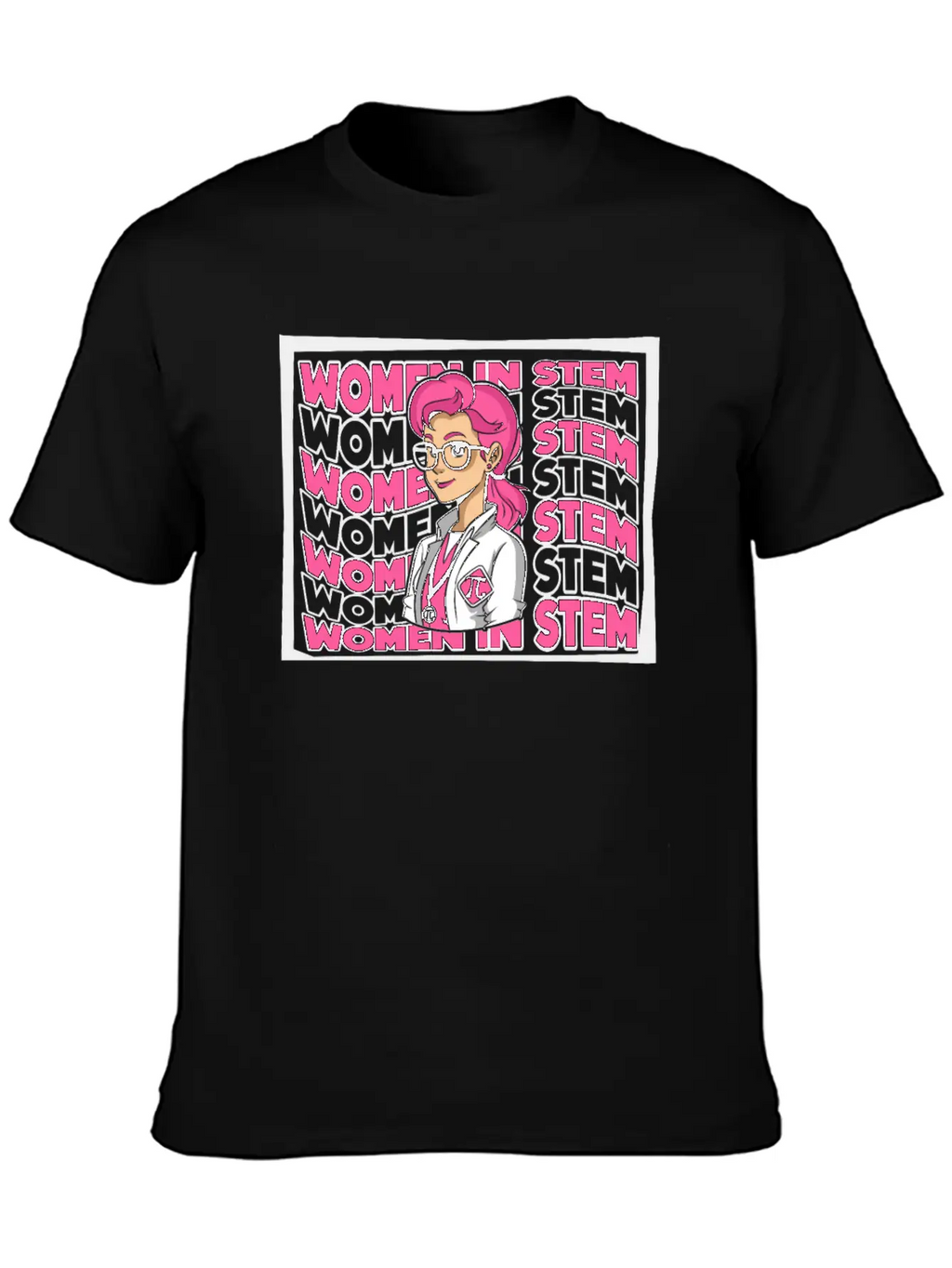 Women In STEM STEM Scientist Empowering Women Breathable Soft Cotton T-Shirt – Timeless Casual Look