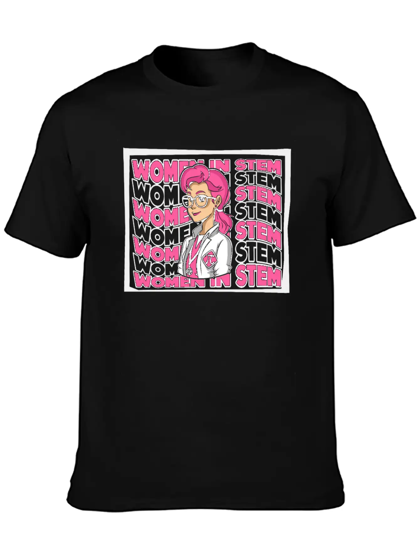 Women In STEM STEM Scientist Empowering Women Breathable Soft Cotton T-Shirt – Timeless Casual Look