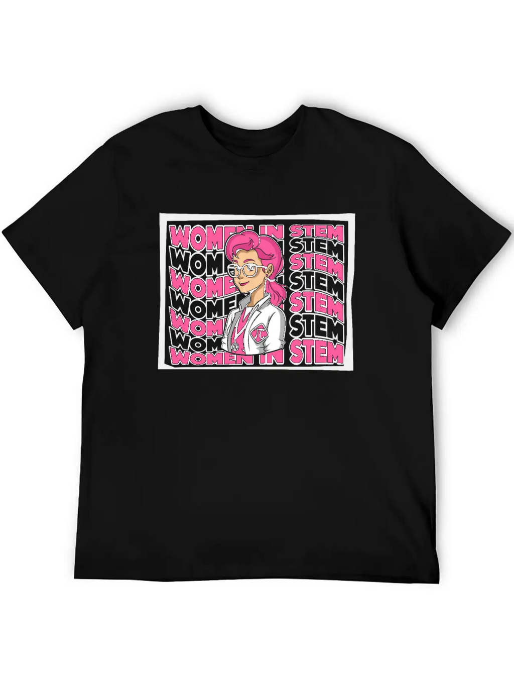 Women In STEM STEM Scientist Empowering Women Breathable Soft Cotton T-Shirt – Timeless Casual Look