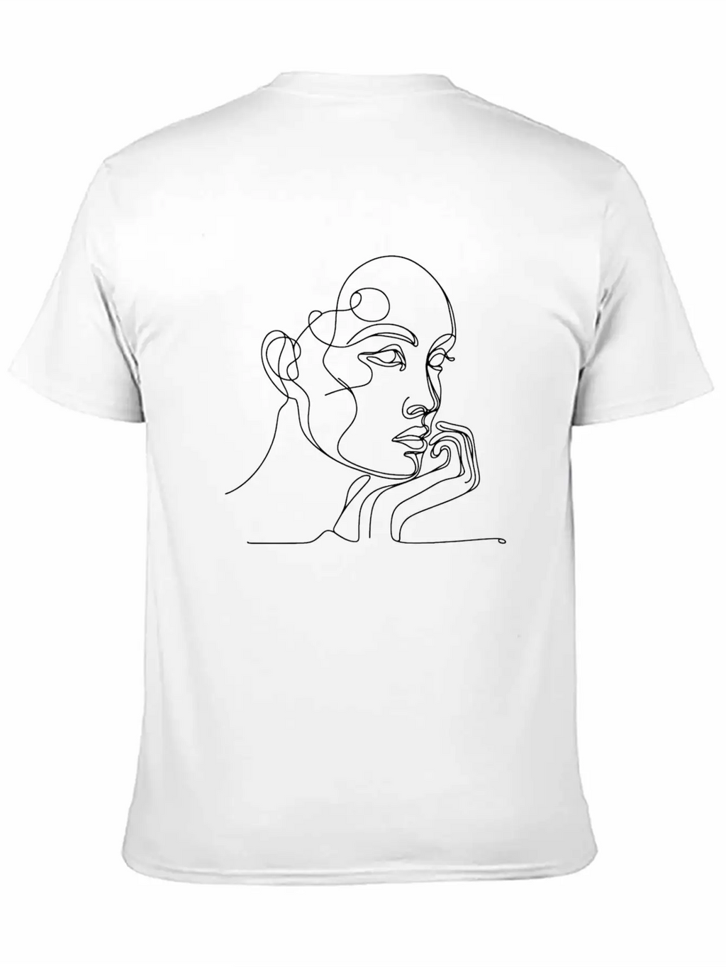 Women Sketch Unisex Casual T-Shirt – Clean Design For Daily Comfort