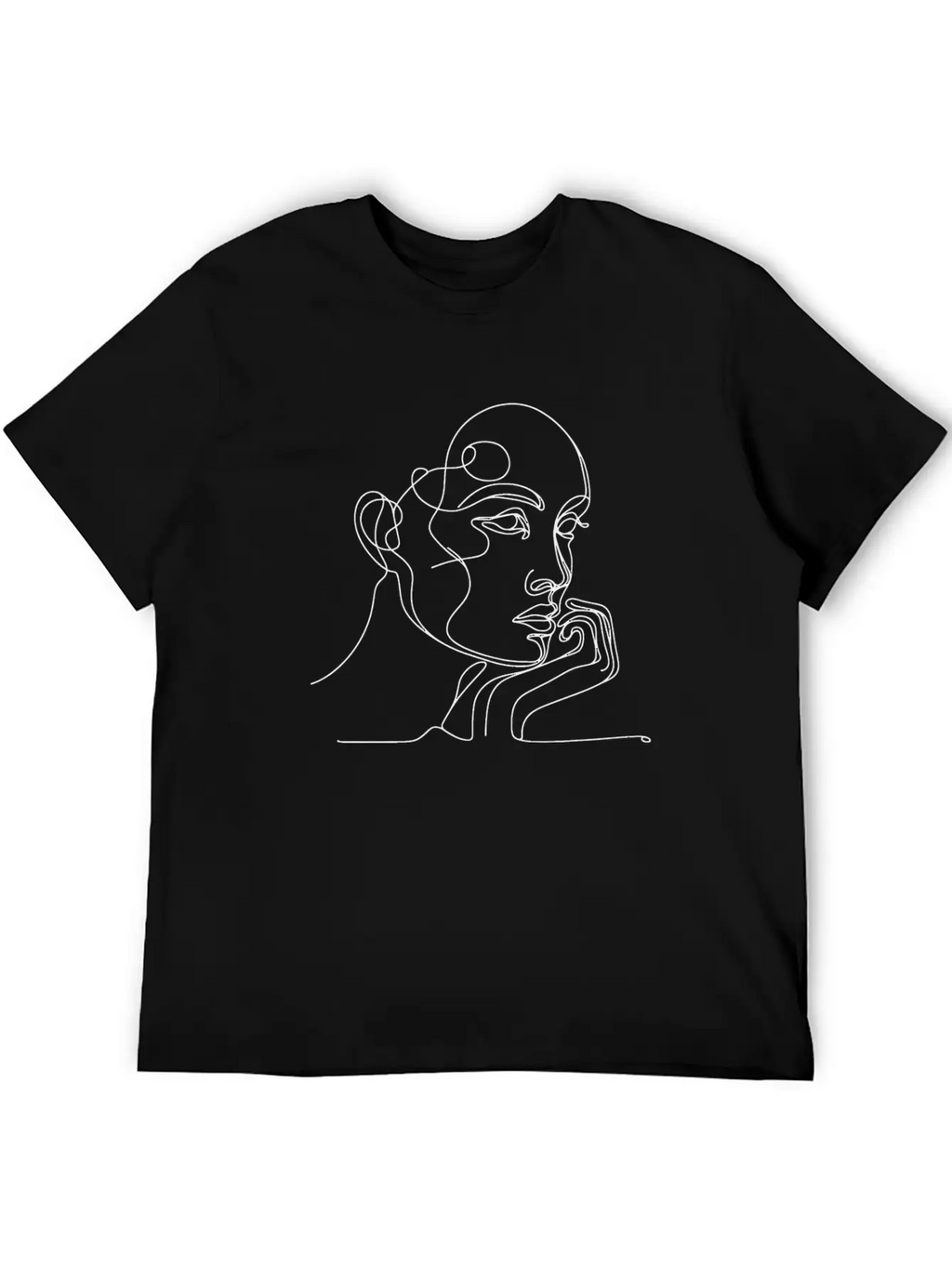 Women Sketch Unisex Casual T-Shirt – Clean Design For Daily Comfort