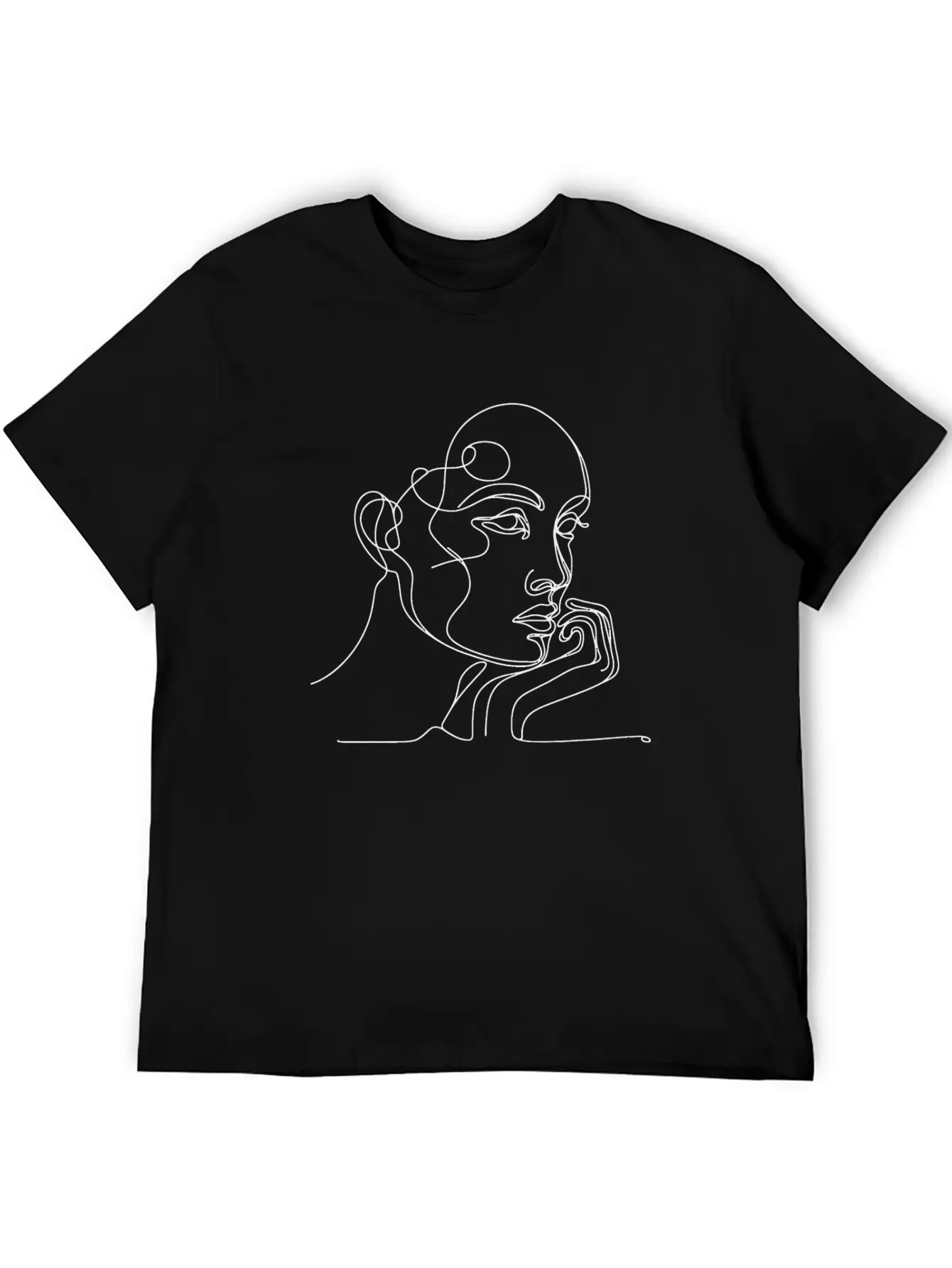 Women Sketch Unisex Casual T-Shirt – Clean Design For Daily Comfort