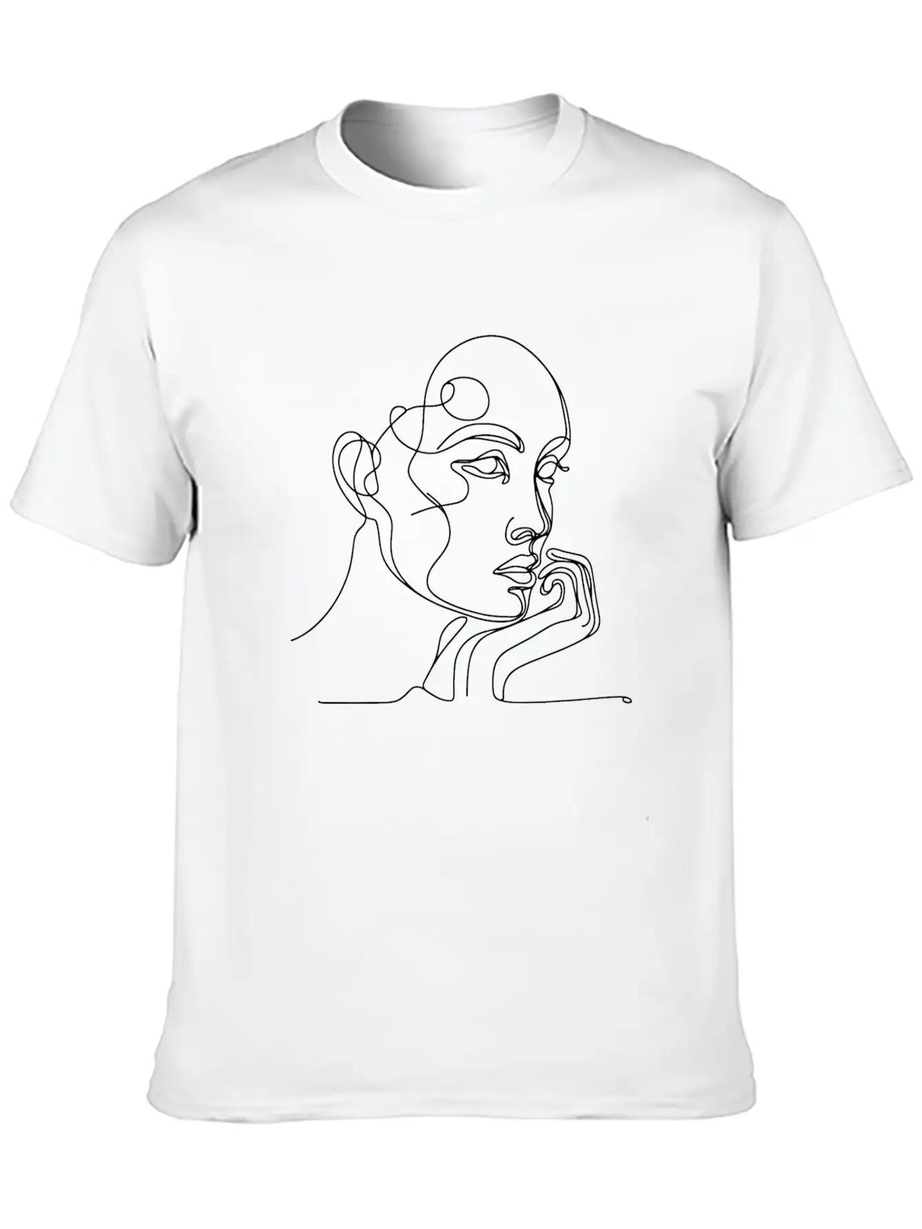 Women Sketch Unisex Casual T-Shirt – Clean Design For Daily Comfort