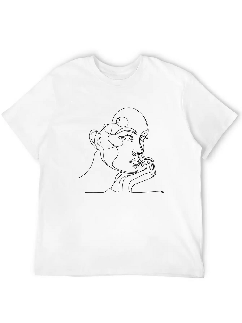 Women Sketch Unisex Casual T-Shirt – Clean Design For Daily Comfort