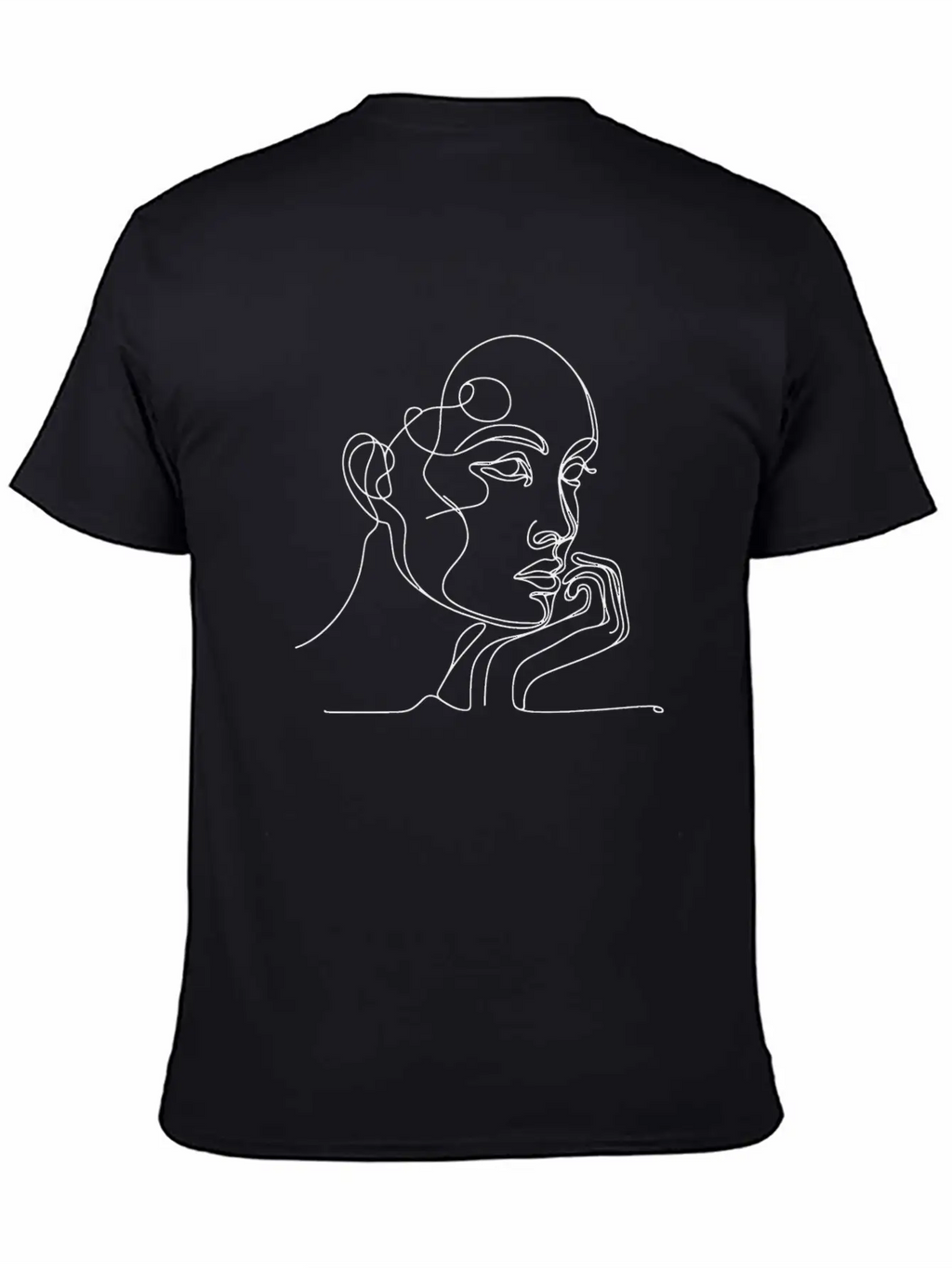 Women Sketch Unisex Casual T-Shirt – Clean Design For Daily Comfort