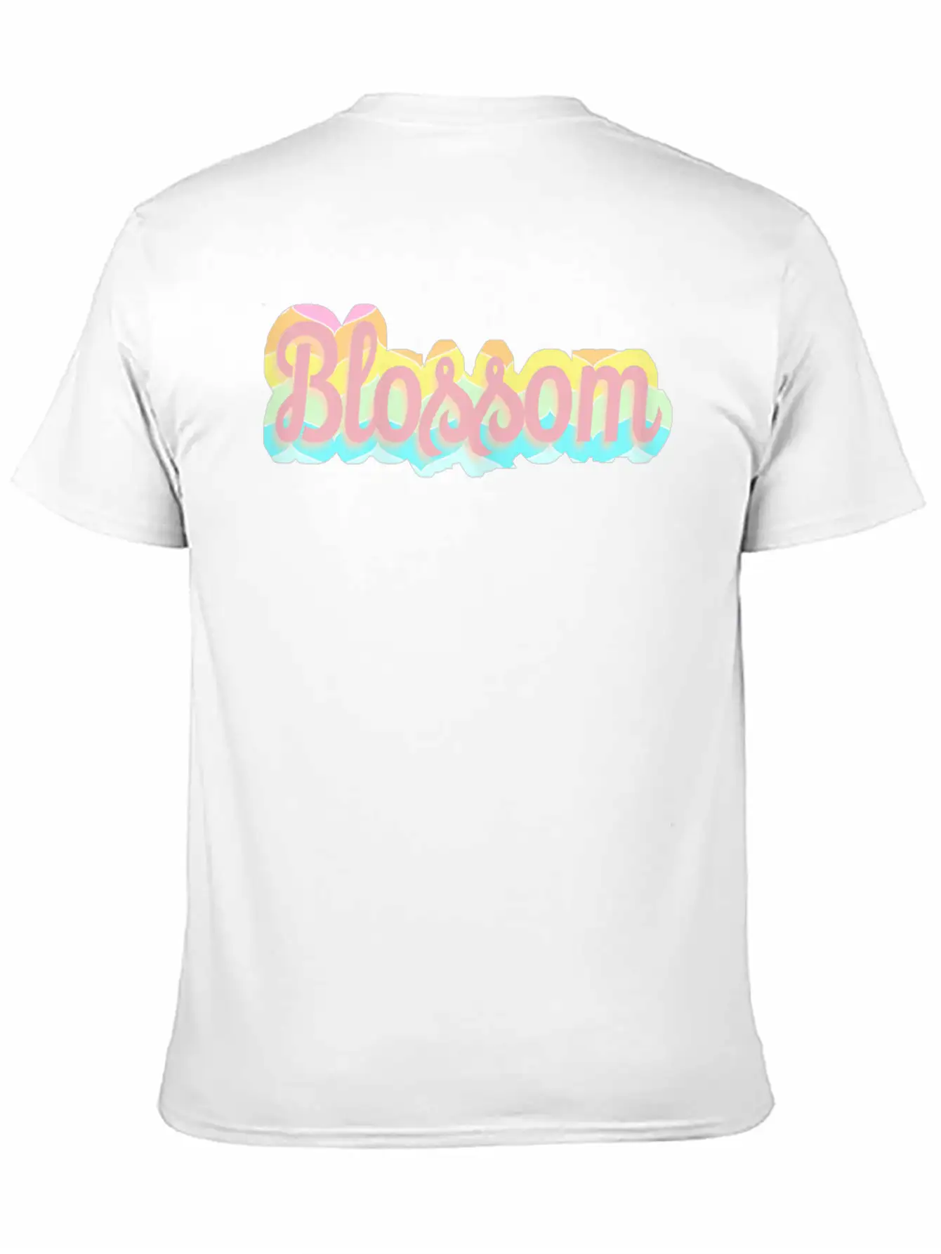 Womens Blossom Unisex Short Sleeve Soft Cotton T-Shirt – Casual Everyday Wear