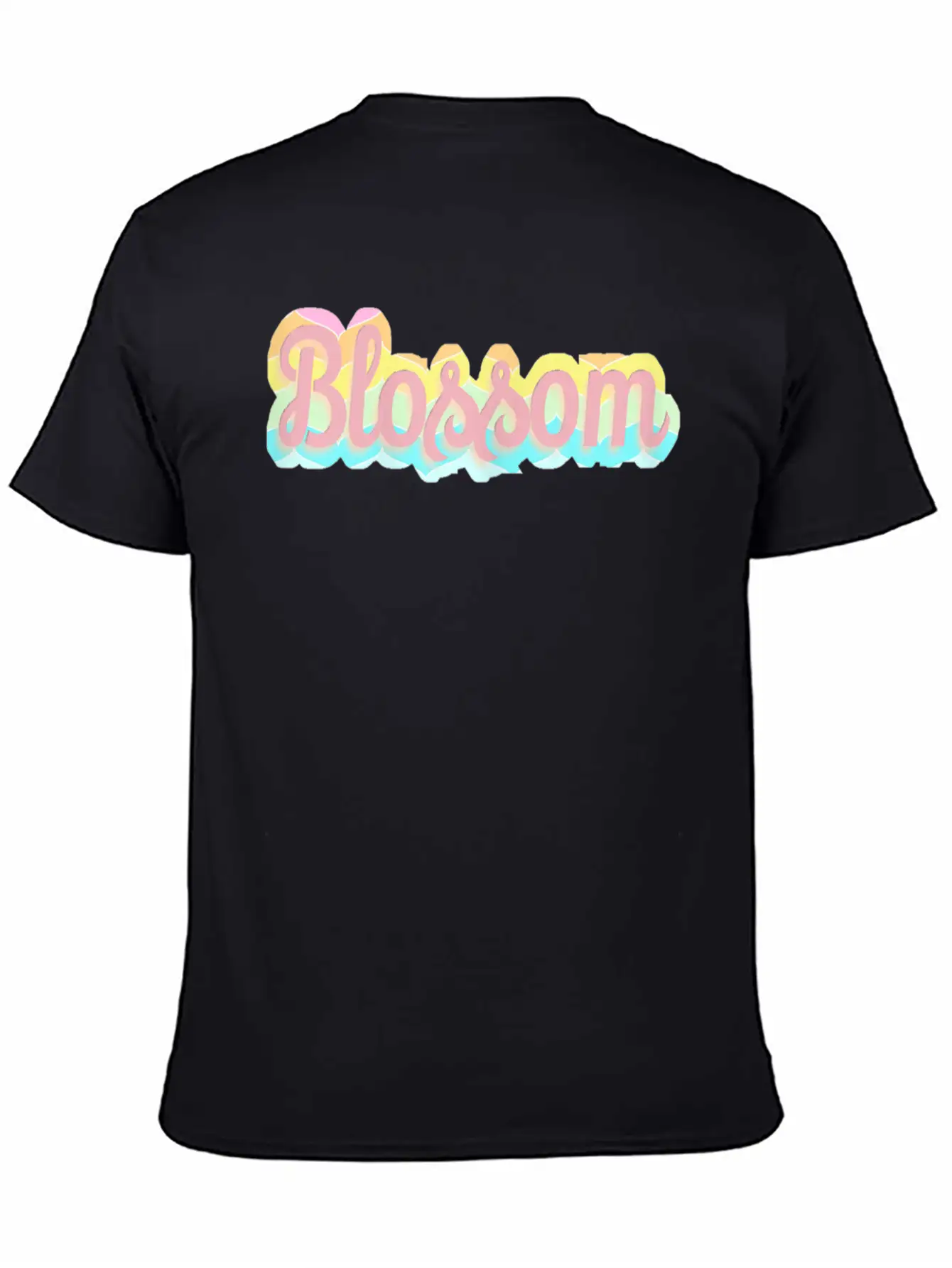 Womens Blossom Unisex Short Sleeve Soft Cotton T-Shirt – Casual Everyday Wear