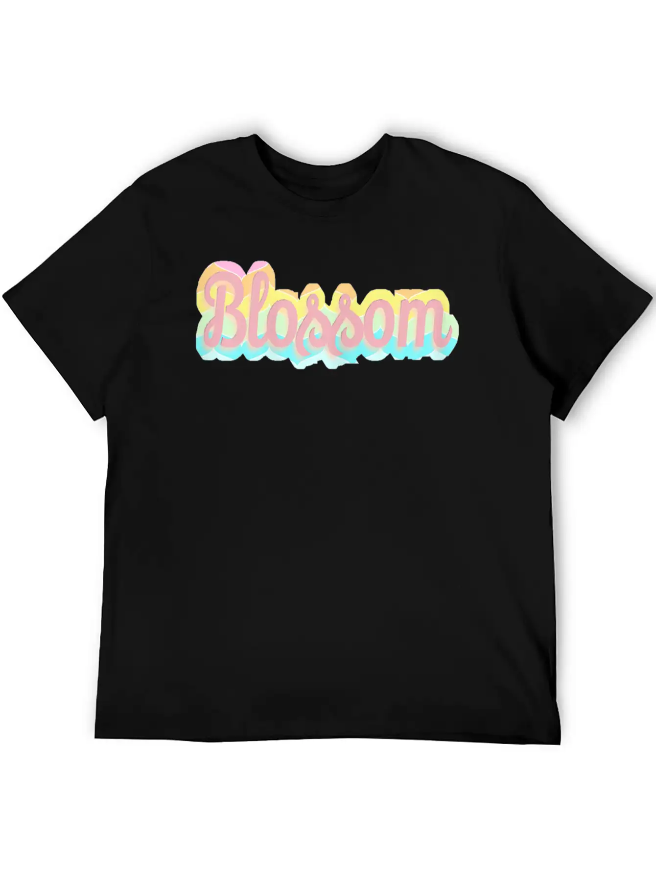 Womens Blossom Unisex Short Sleeve Soft Cotton T-Shirt – Casual Everyday Wear