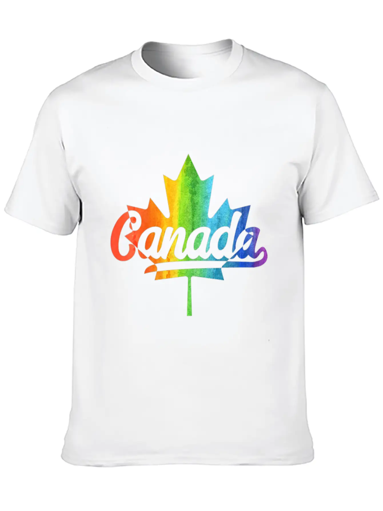 Womens Canada Pride Gay Lesbian Pride Lgbt Unisex Casual T-Shirt – Clean Design For Daily Comfort