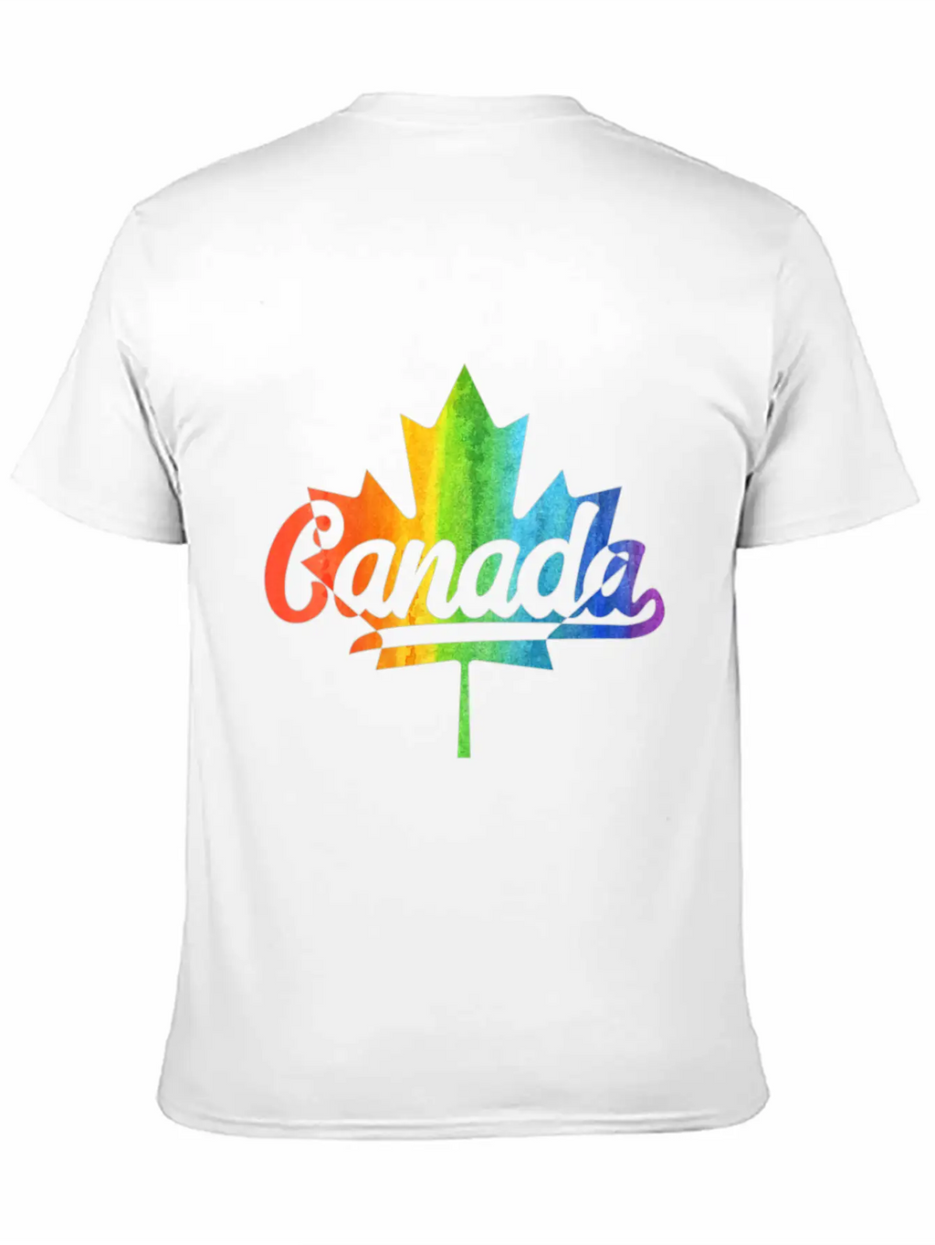 Womens Canada Pride Gay Lesbian Pride Lgbt Unisex Casual T-Shirt – Clean Design For Daily Comfort