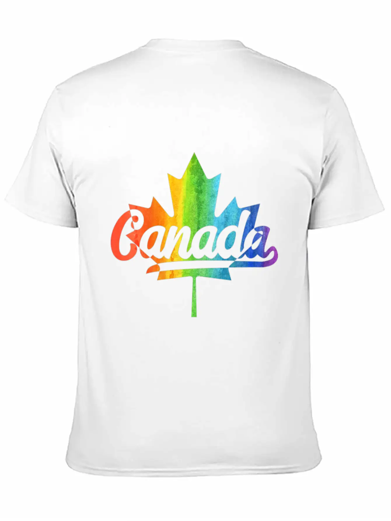 Womens Canada Pride Gay Lesbian Pride Lgbt Unisex Casual T-Shirt – Clean Design For Daily Comfort
