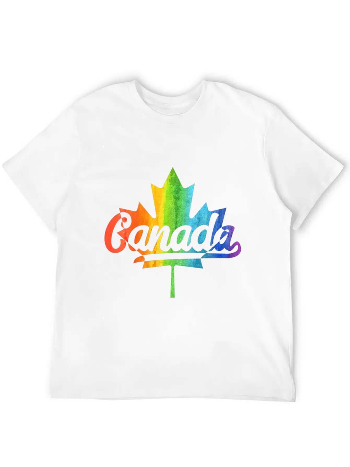 Womens Canada Pride Gay Lesbian Pride Lgbt Unisex Casual T-Shirt – Clean Design For Daily Comfort
