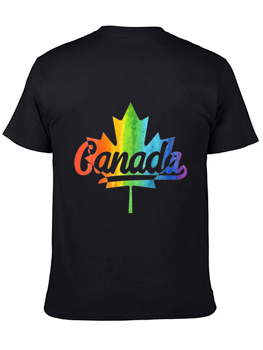 Womens Canada Pride Gay Lesbian Pride Lgbt Unisex Casual T-Shirt – Clean Design For Daily Comfort