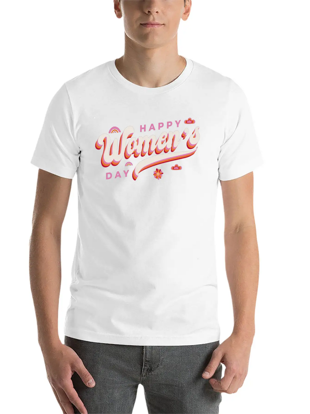 Women's Day Women's Day Saying Unisex Short Sleeve Soft Cotton T-Shirt – Casual Everyday Wear
