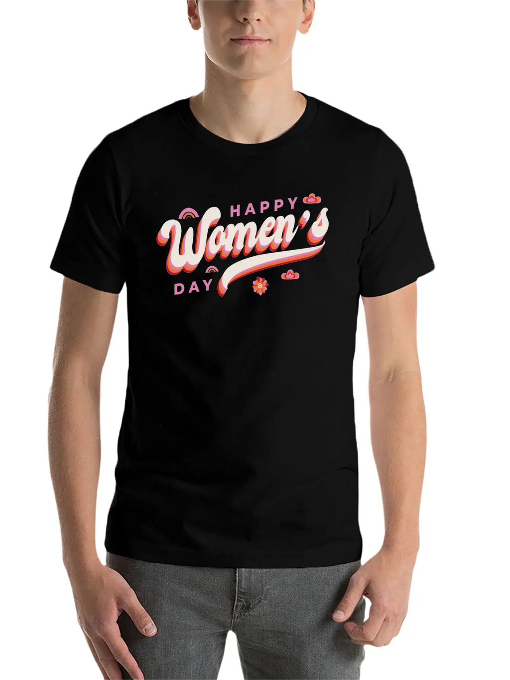 Women's Day Women's Day Saying Unisex Short Sleeve Soft Cotton T-Shirt – Casual Everyday Wear