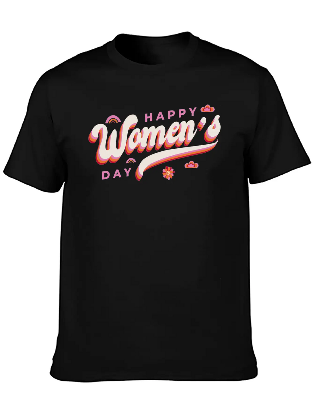 Women's Day Women's Day Saying Unisex Short Sleeve Soft Cotton T-Shirt – Casual Everyday Wear
