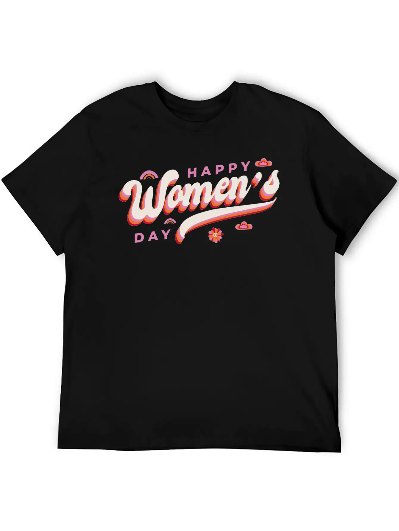 Women's Day Women's Day Saying Unisex Short Sleeve Soft Cotton T-Shirt – Casual Everyday Wear