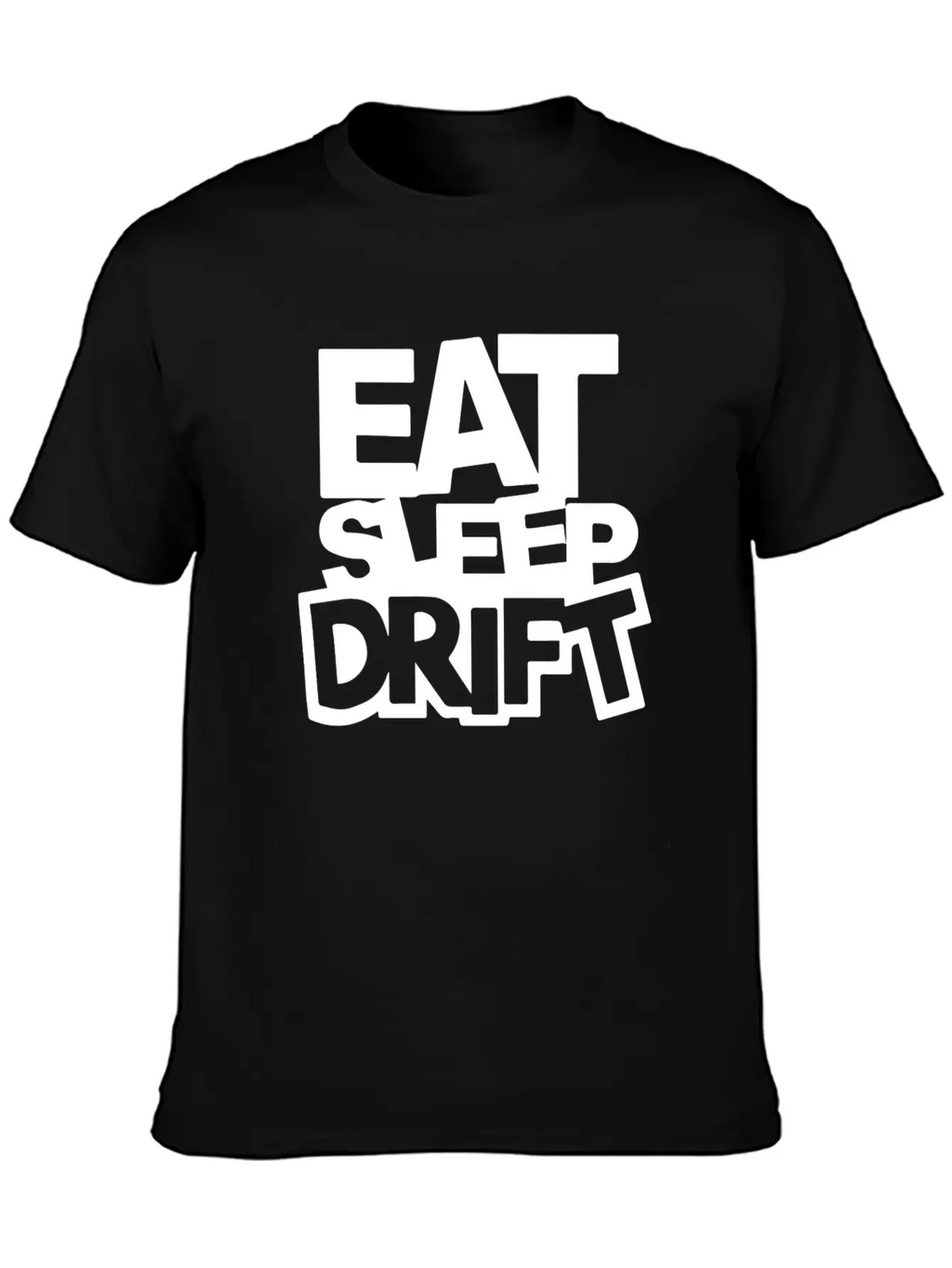 Womens Eat Sleep Breathable Soft Cotton T-Shirt – Timeless Casual Look