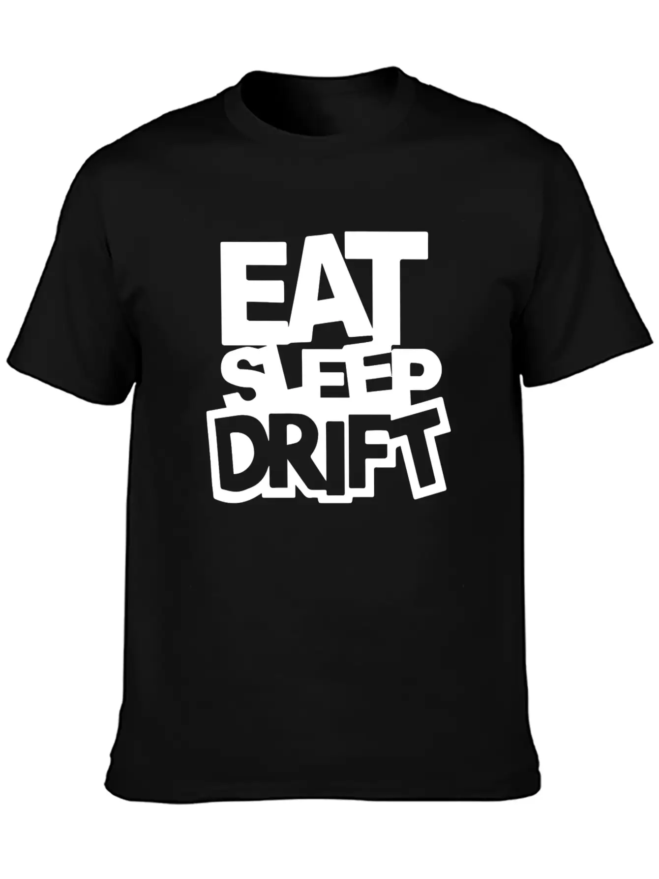 Womens Eat Sleep Breathable Soft Cotton T-Shirt – Timeless Casual Look