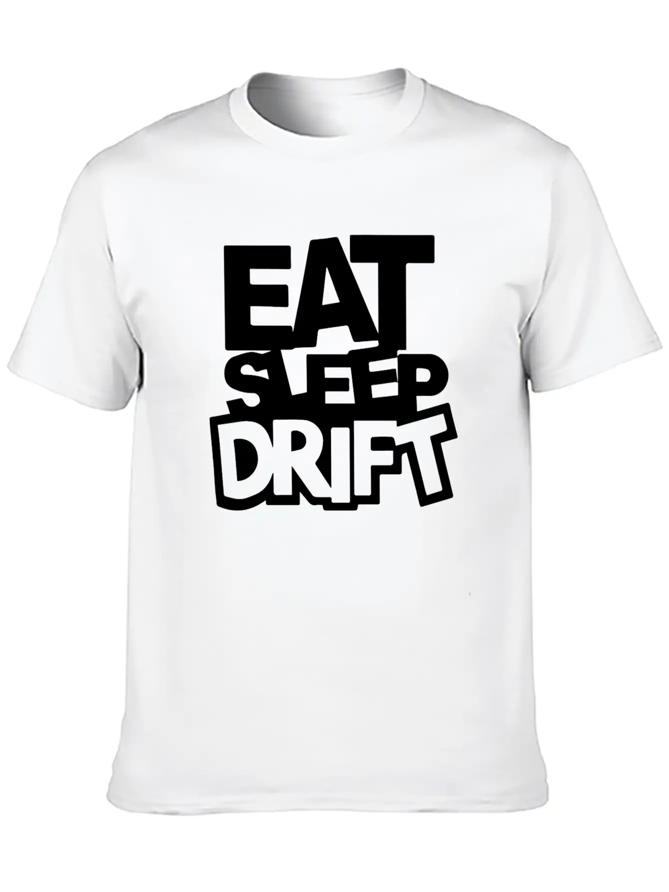 Womens Eat Sleep Breathable Soft Cotton T-Shirt – Timeless Casual Look