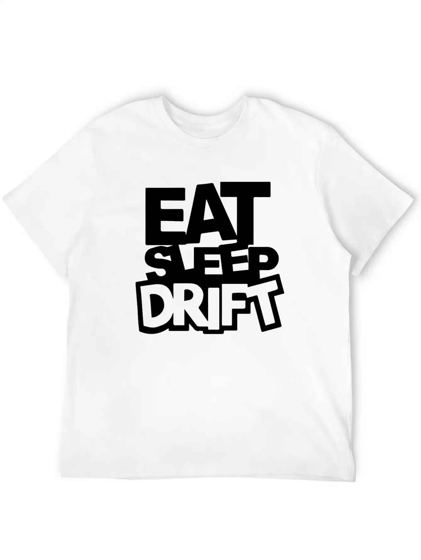 Womens Eat Sleep Breathable Soft Cotton T-Shirt – Timeless Casual Look