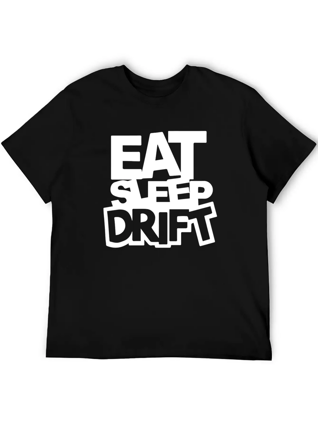 Womens Eat Sleep Breathable Soft Cotton T-Shirt – Timeless Casual Look