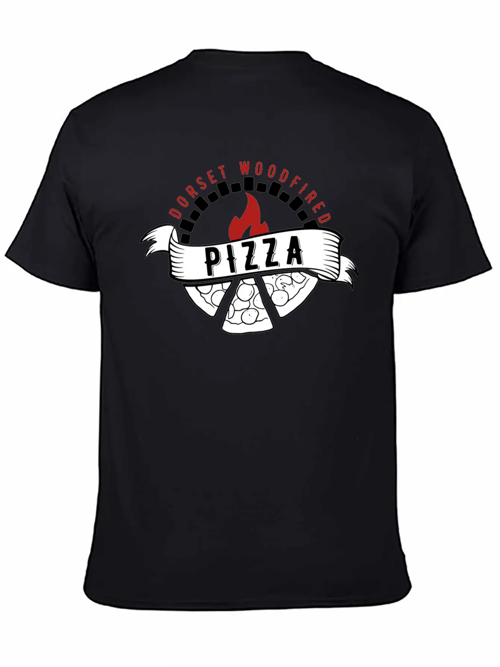 Wood Fired Pizza Breathable Soft Cotton T-Shirt – Timeless Casual Look