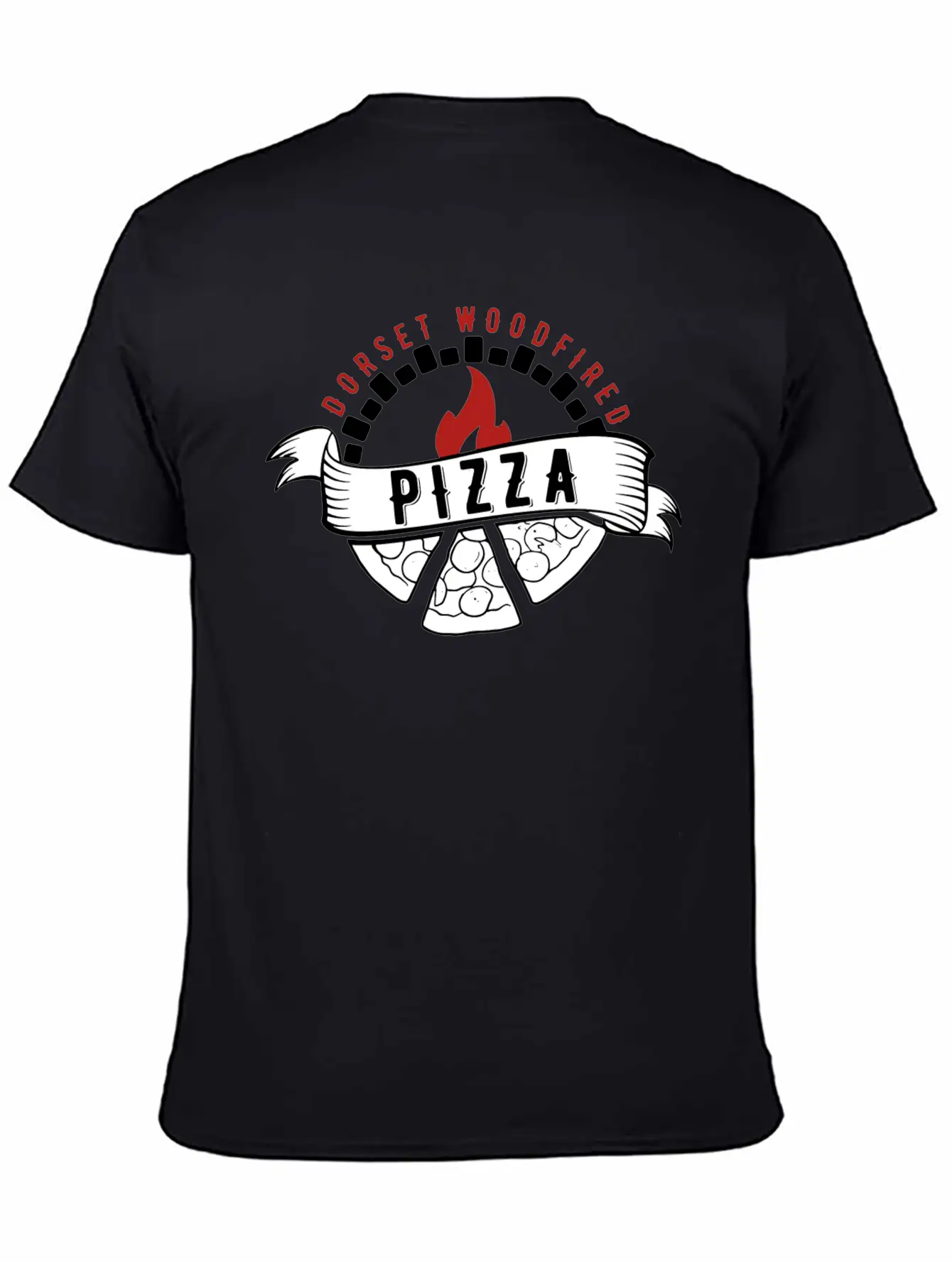 Wood Fired Pizza Breathable Soft Cotton T-Shirt – Timeless Casual Look