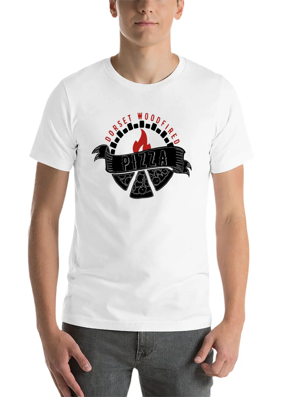 Wood Fired Pizza Breathable Soft Cotton T-Shirt – Timeless Casual Look