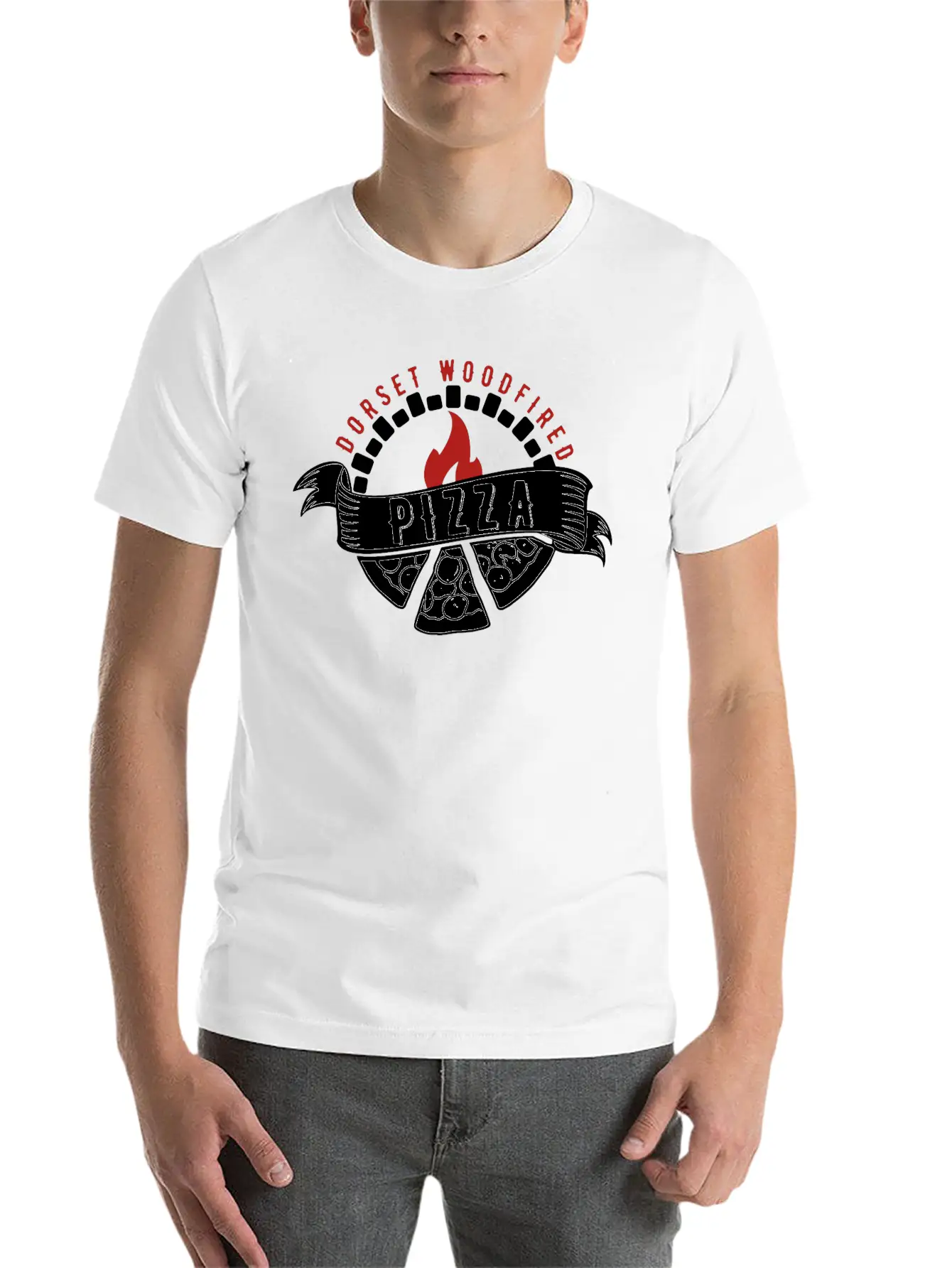 Wood Fired Pizza Breathable Soft Cotton T-Shirt – Timeless Casual Look