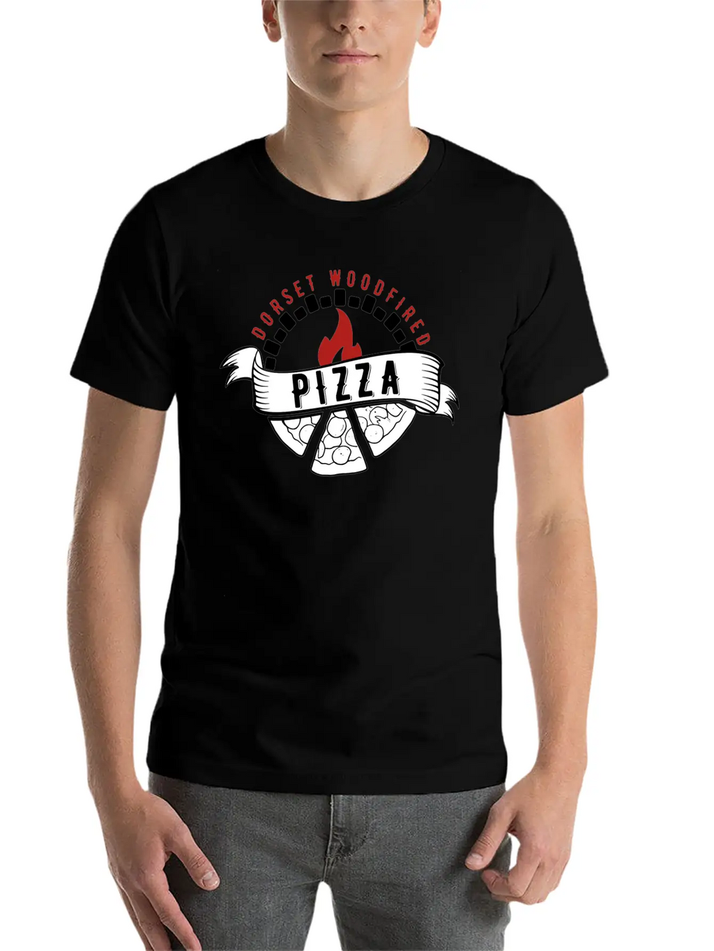 Wood Fired Pizza Breathable Soft Cotton T-Shirt – Timeless Casual Look