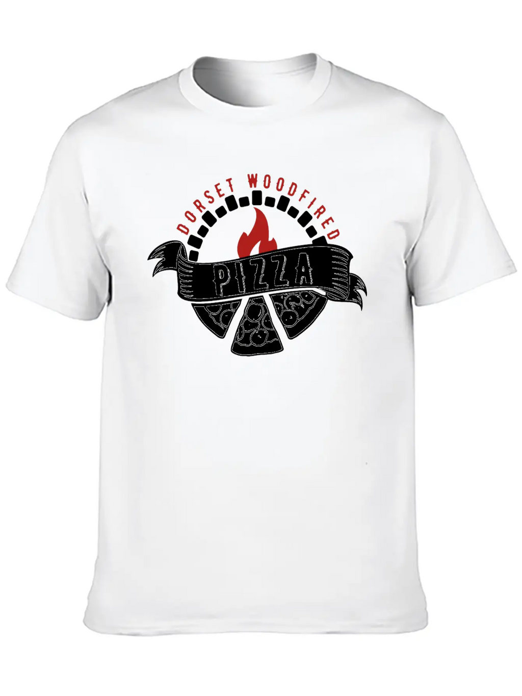 Wood Fired Pizza Breathable Soft Cotton T-Shirt – Timeless Casual Look