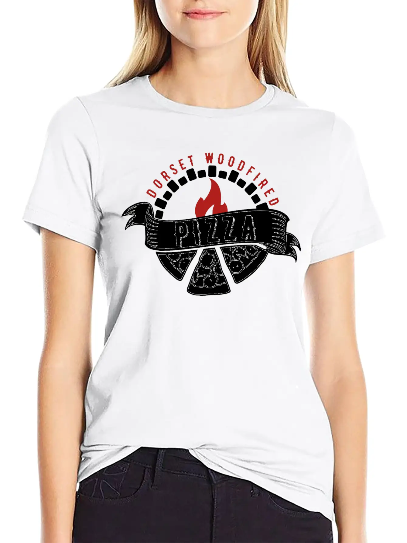 Wood Fired Pizza Breathable Soft Cotton T-Shirt – Timeless Casual Look