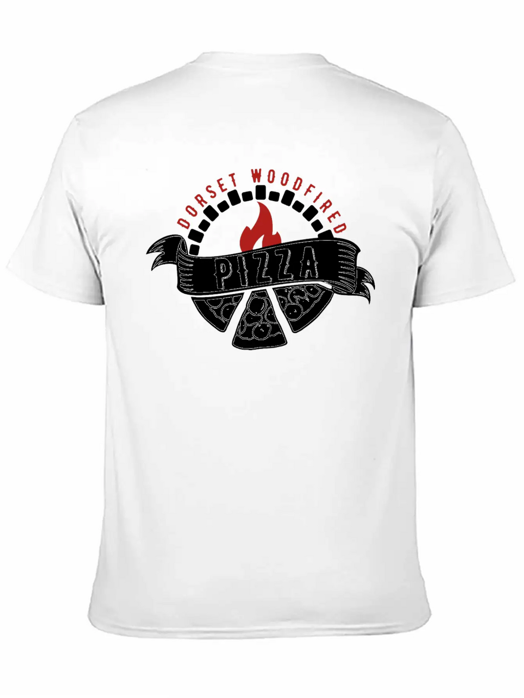 Wood Fired Pizza Breathable Soft Cotton T-Shirt – Timeless Casual Look