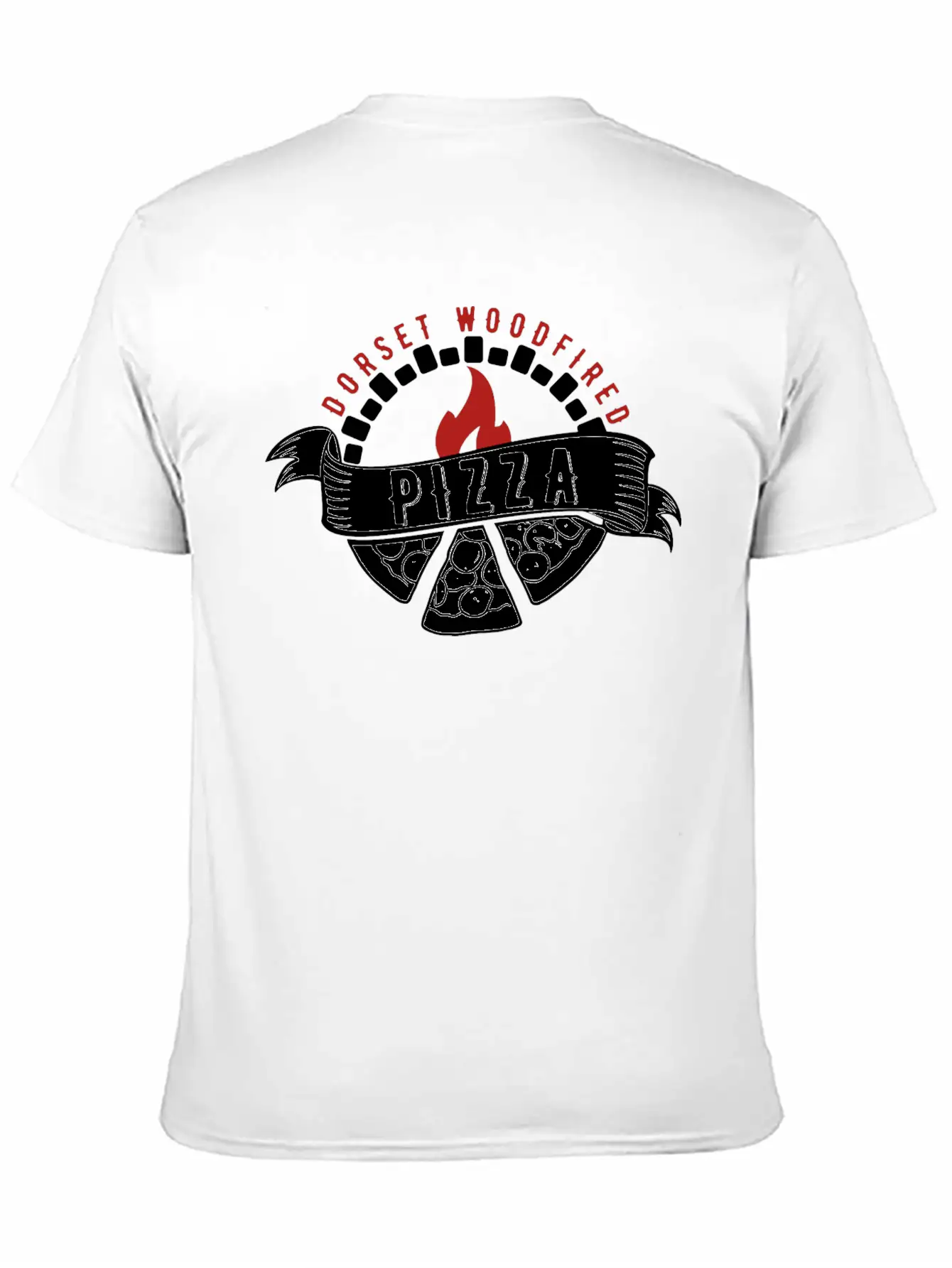 Wood Fired Pizza Breathable Soft Cotton T-Shirt – Timeless Casual Look