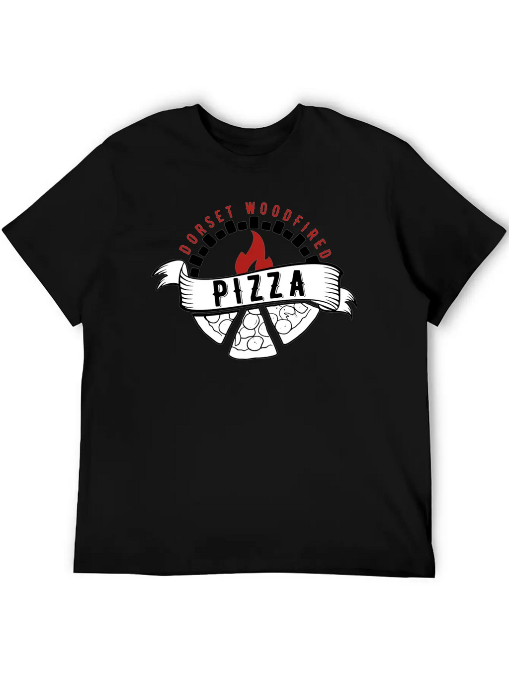 Wood Fired Pizza Breathable Soft Cotton T-Shirt – Timeless Casual Look