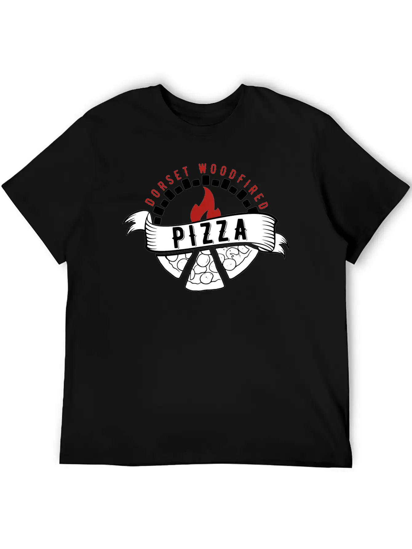 Wood Fired Pizza Breathable Soft Cotton T-Shirt – Timeless Casual Look