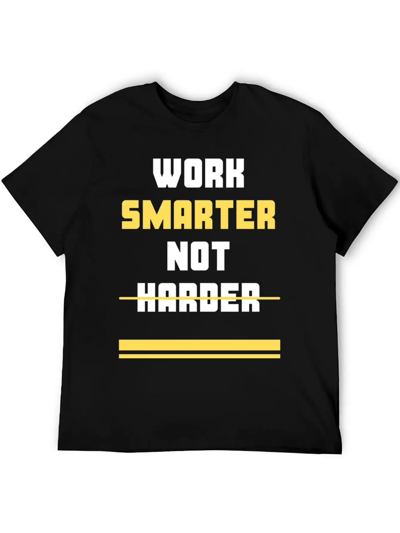 Work Smarter Not Harder Casual Graphic T-Shirt – Simple And Comfortable Daily Wear
