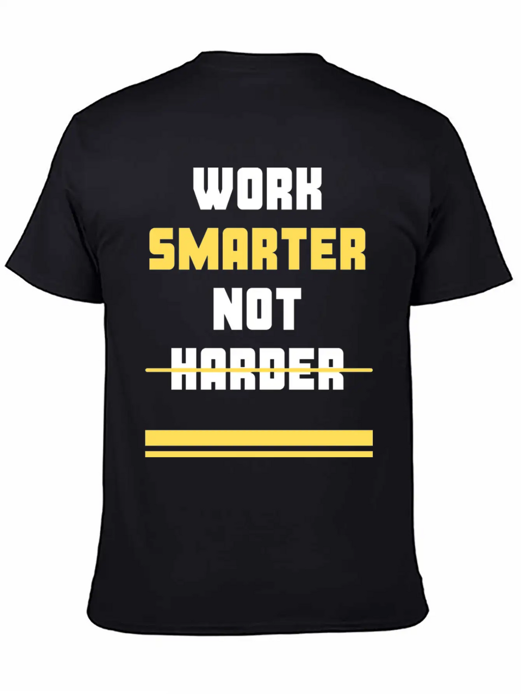 Work Smarter Not Harder Casual Graphic T-Shirt – Simple And Comfortable Daily Wear