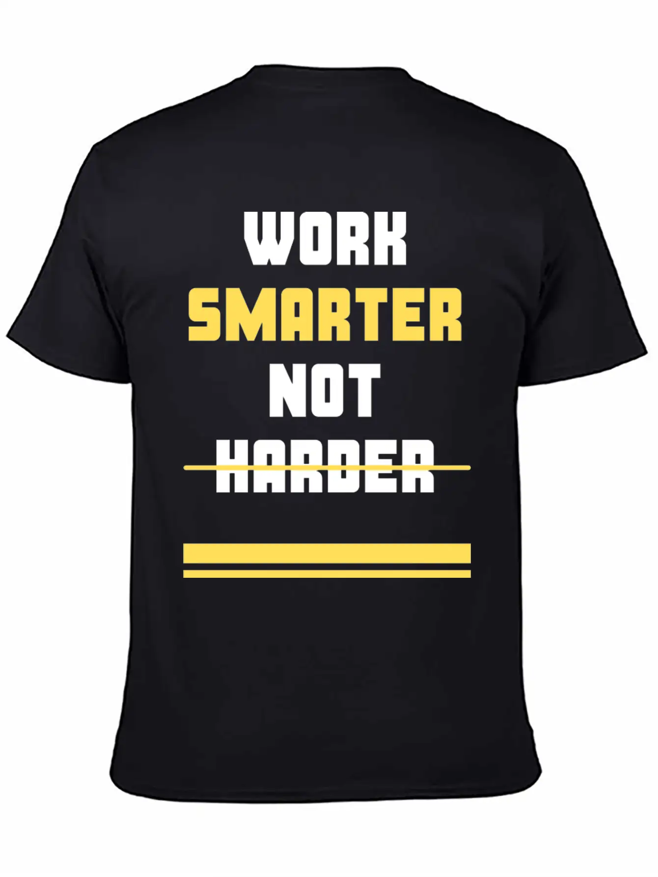 Work Smarter Not Harder Casual Graphic T-Shirt – Simple And Comfortable Daily Wear