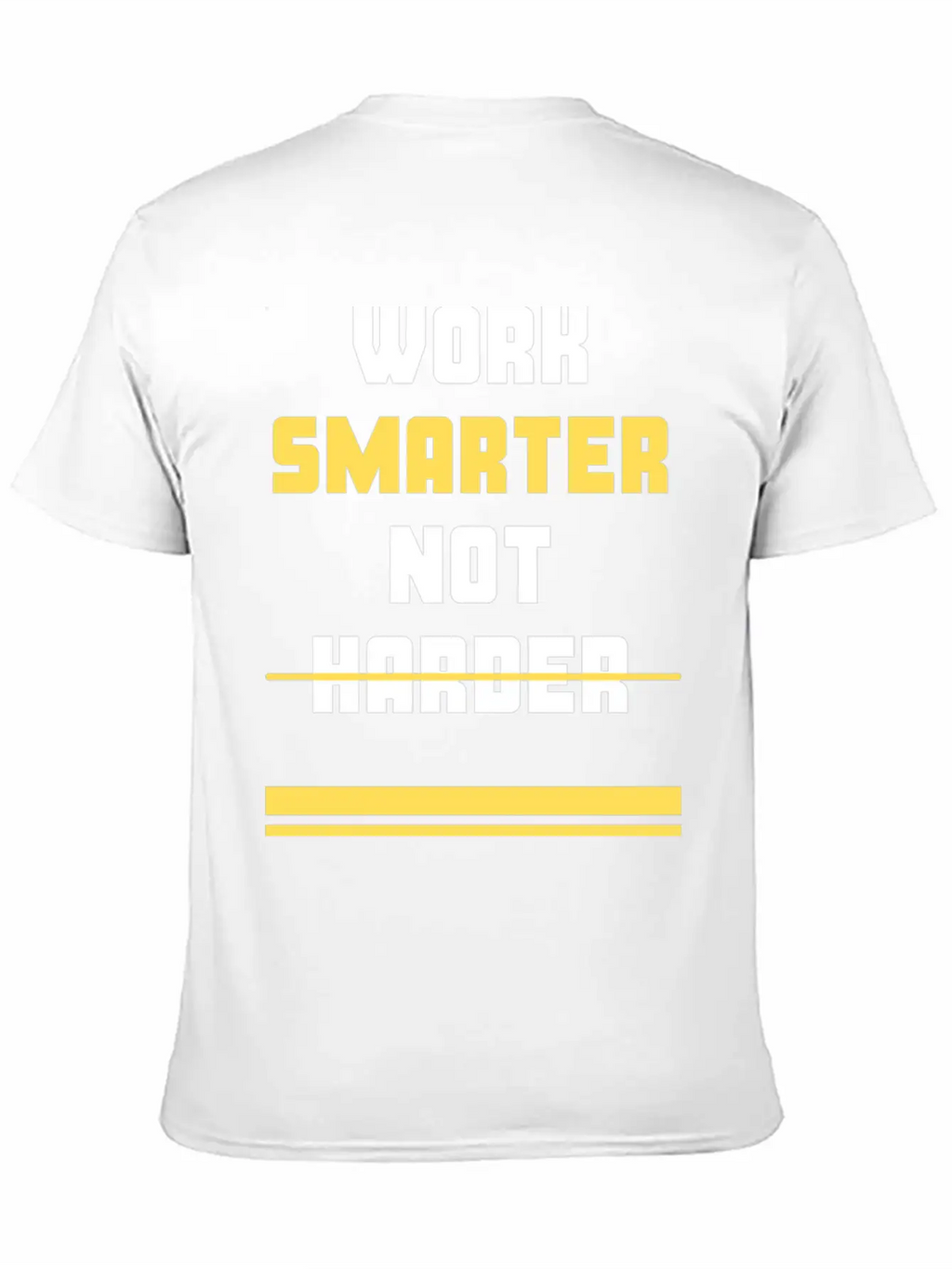 Work Smarter Not Harder Casual Graphic T-Shirt – Simple And Comfortable Daily Wear