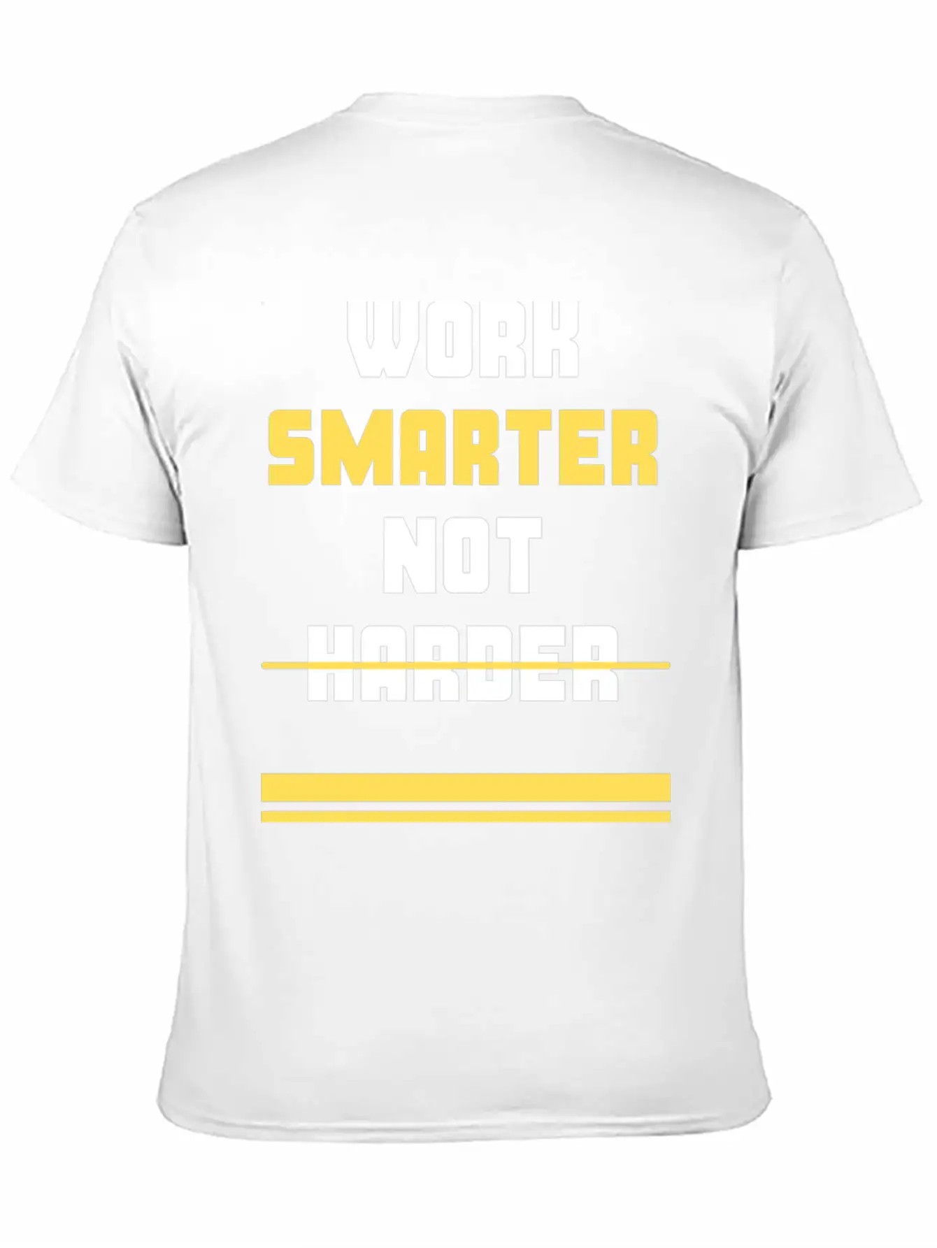 Work Smarter Not Harder Casual Graphic T-Shirt – Simple And Comfortable Daily Wear