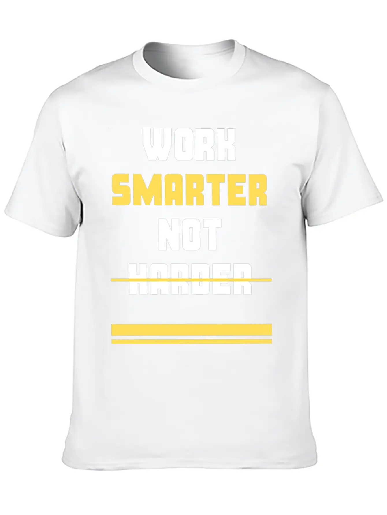 Work Smarter Not Harder Casual Graphic T-Shirt – Simple And Comfortable Daily Wear