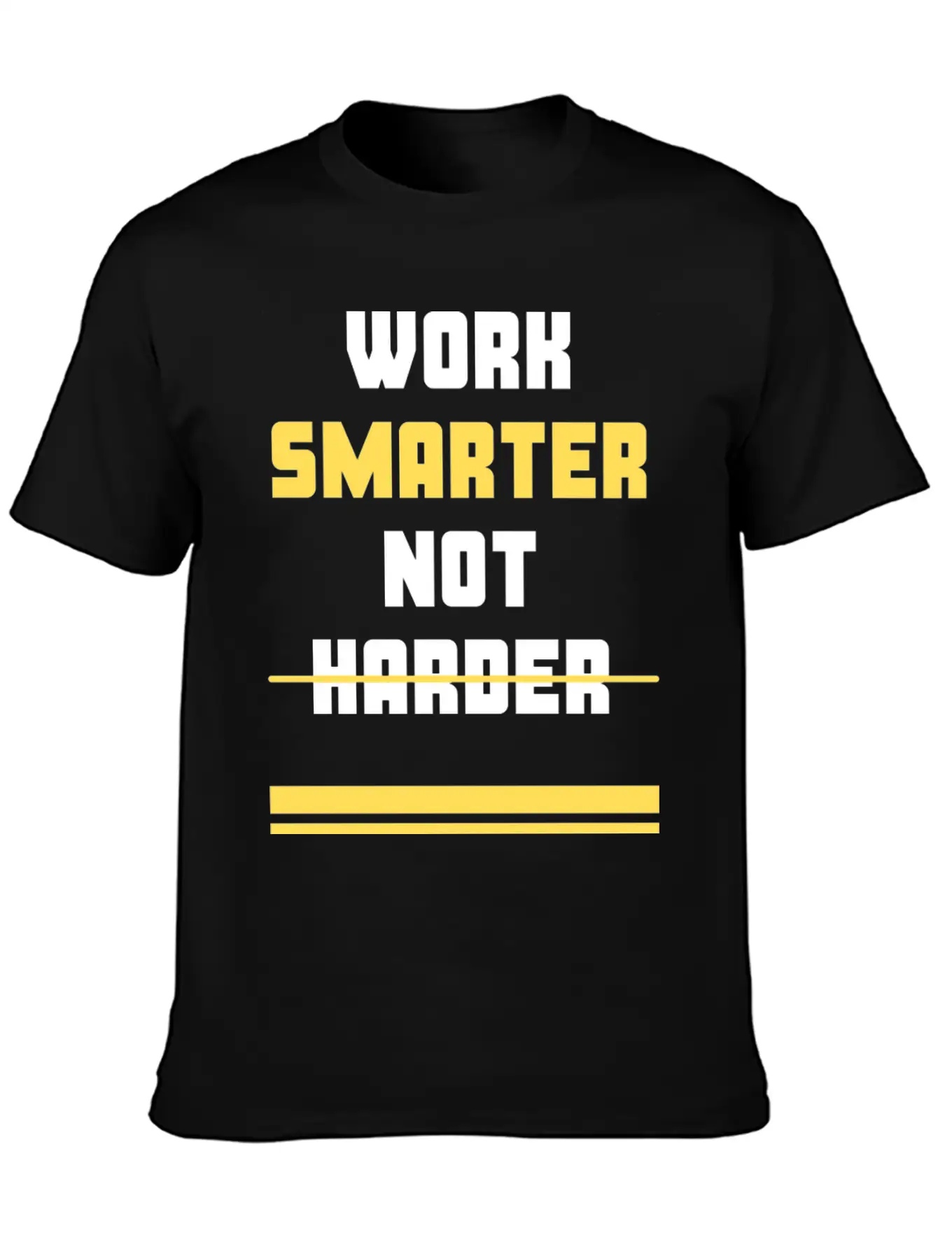 Work Smarter Not Harder Casual Graphic T-Shirt – Simple And Comfortable Daily Wear