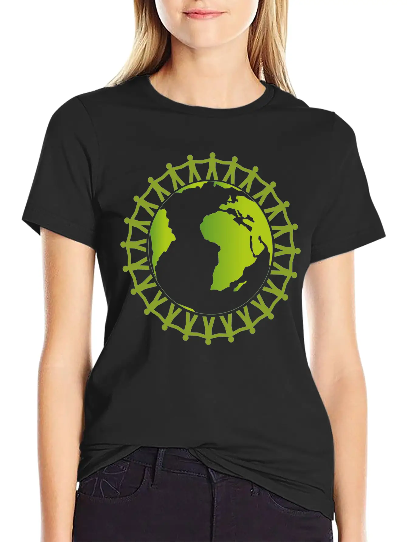 Worker Around The World Unite Breathable Soft Cotton T-Shirt – Timeless Casual Look