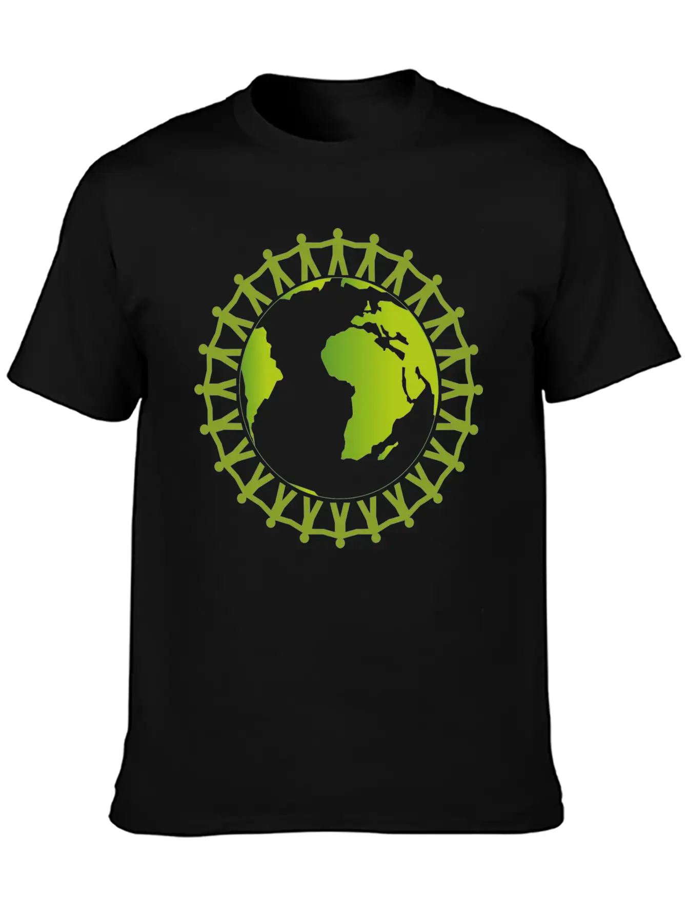 Worker Around The World Unite Breathable Soft Cotton T-Shirt – Timeless Casual Look