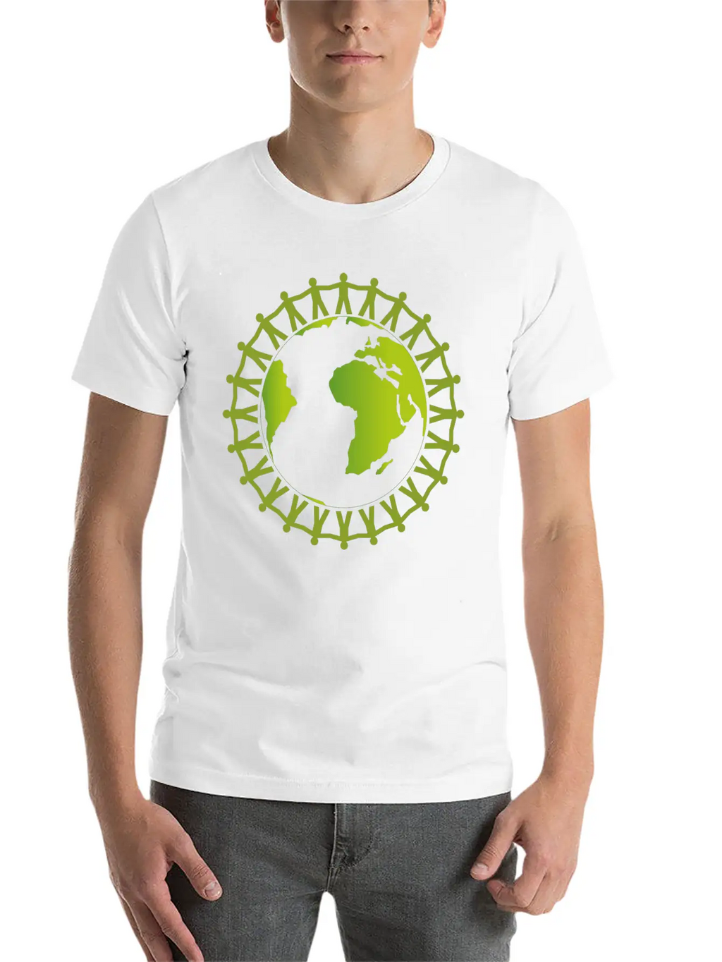 Worker Around The World Unite Breathable Soft Cotton T-Shirt – Timeless Casual Look