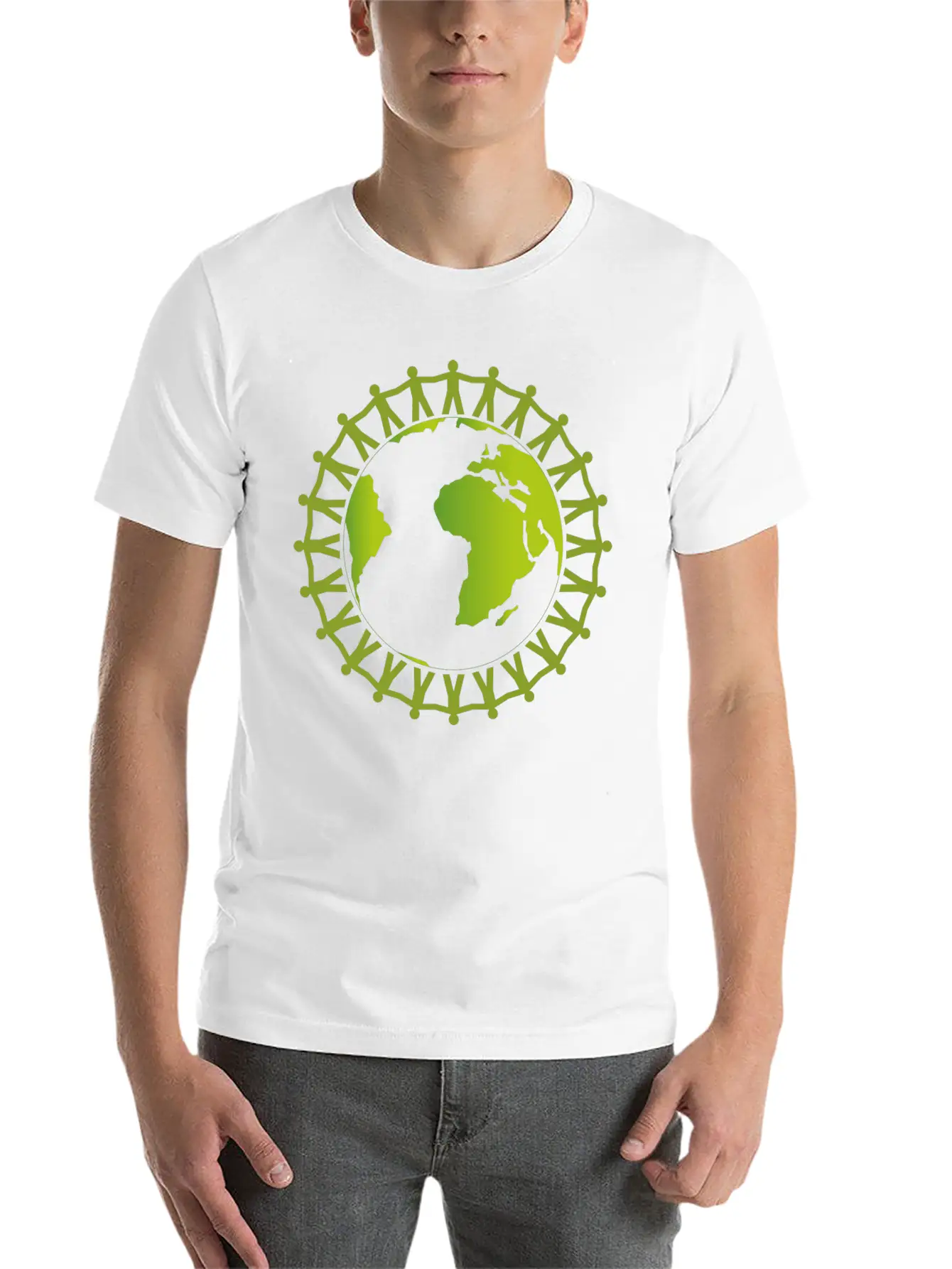 Worker Around The World Unite Breathable Soft Cotton T-Shirt – Timeless Casual Look