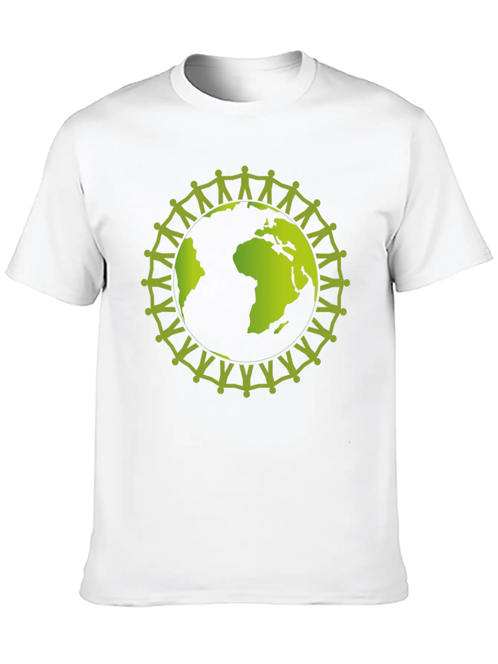Worker Around The World Unite Breathable Soft Cotton T-Shirt – Timeless Casual Look