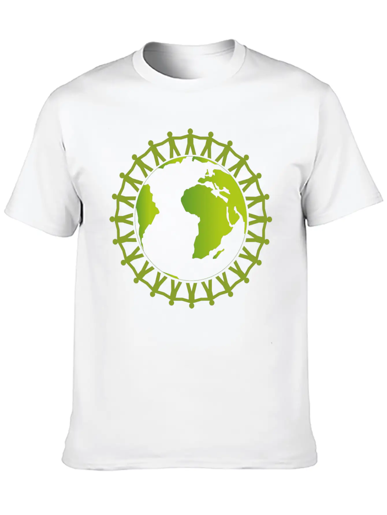 Worker Around The World Unite Breathable Soft Cotton T-Shirt – Timeless Casual Look
